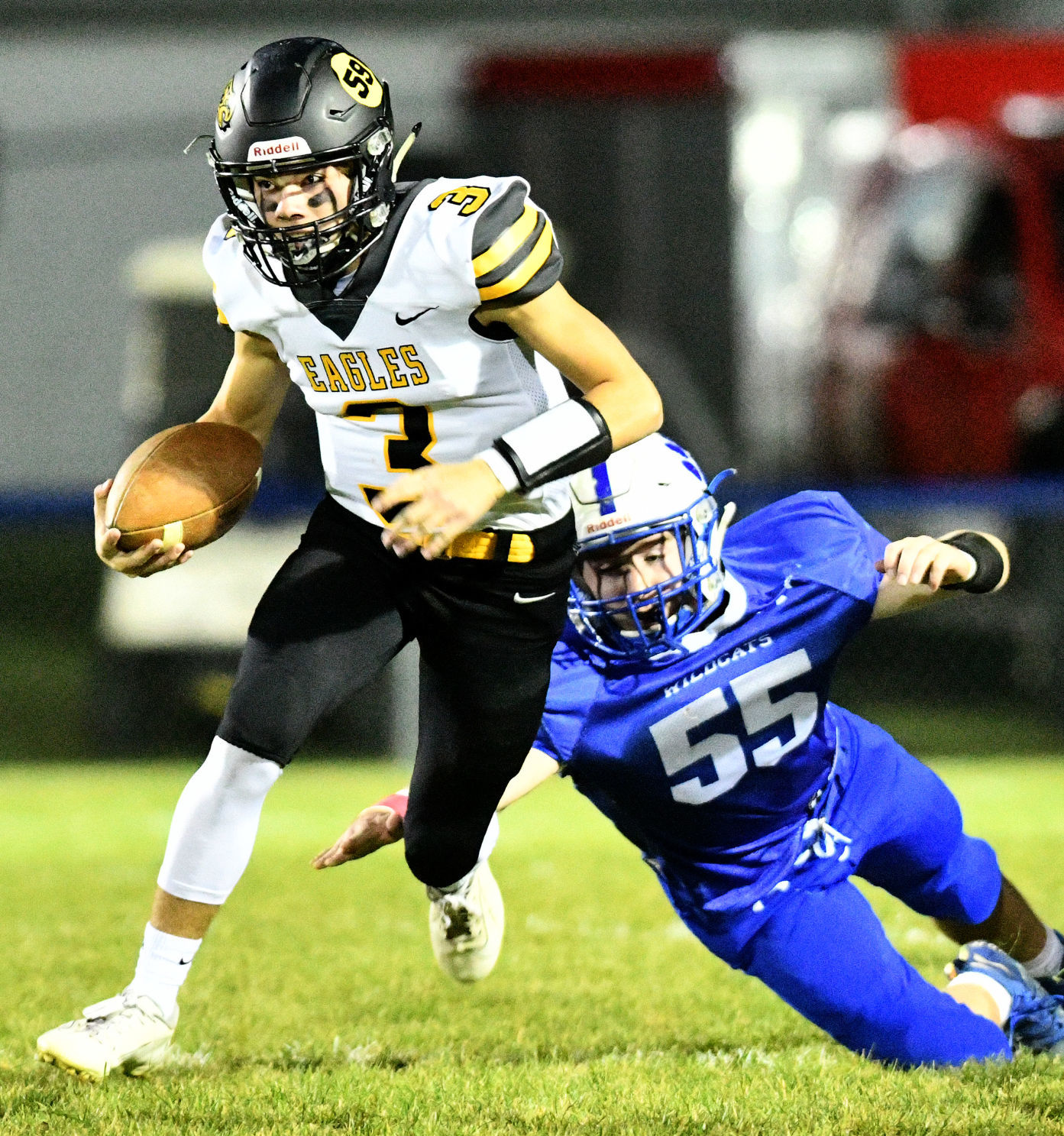 Woodbury Central vs Lawton-Bronson football